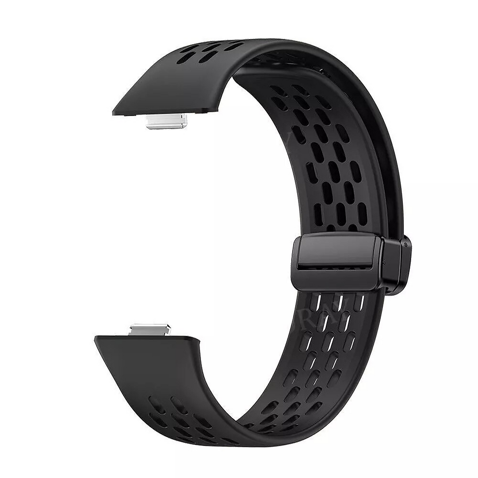 Thumbnail: Huawei Watch Fit 3 Magnetic Silicone Sports Band Replacement Wristband Strap