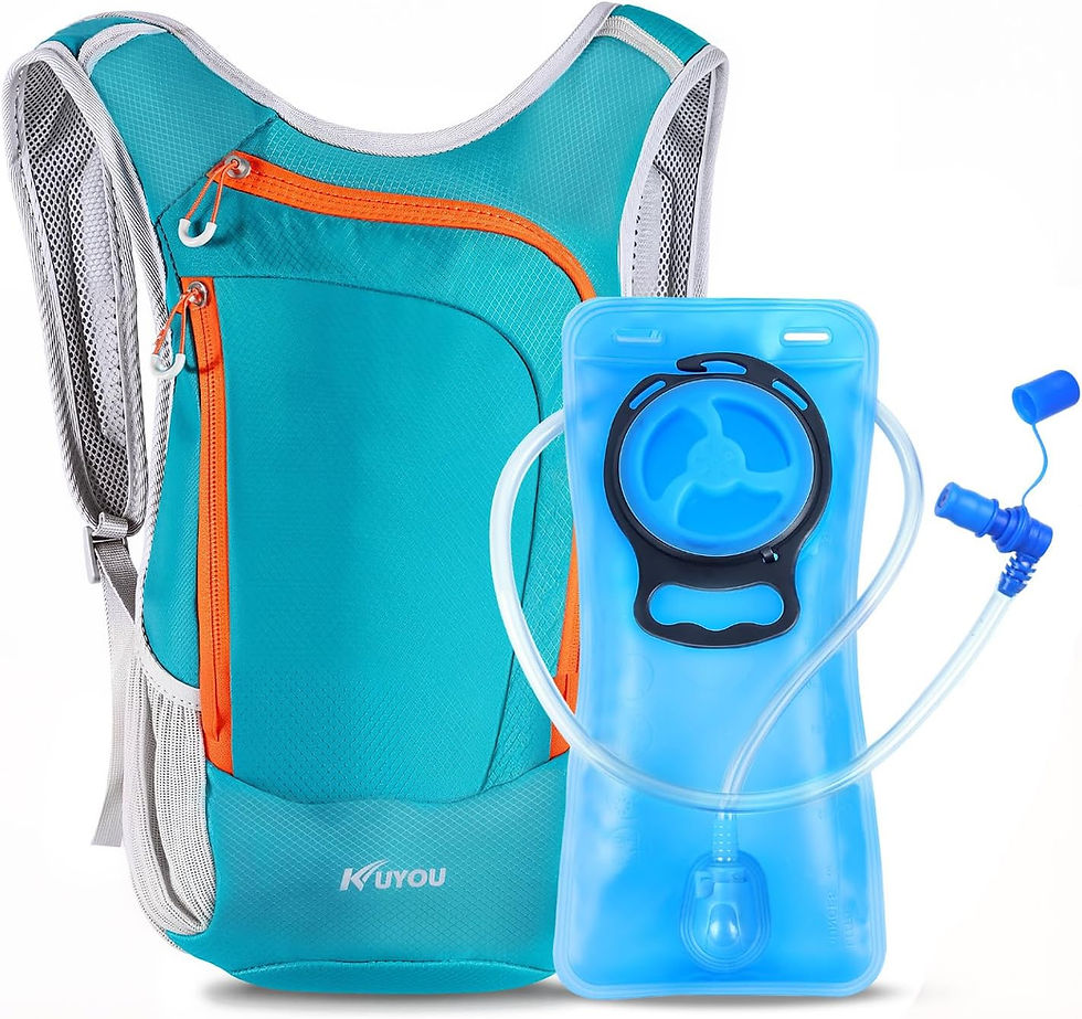 KUYOU Hydration Backpack with 2L Water Bladder – Lightweight Running Hiking Pack