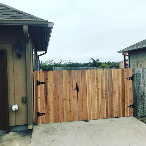 Cedar 10ft Double Gate