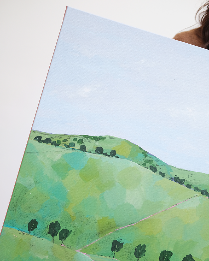 Thumbnail: ‘Treeline’ Original Mixed Media Artwork