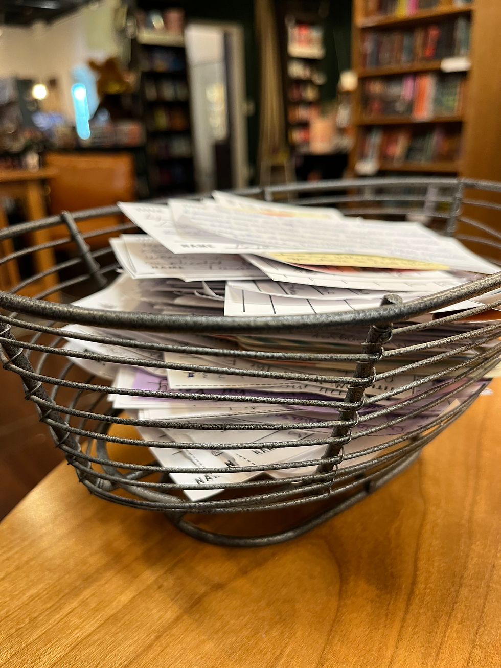 Look at all the slips!