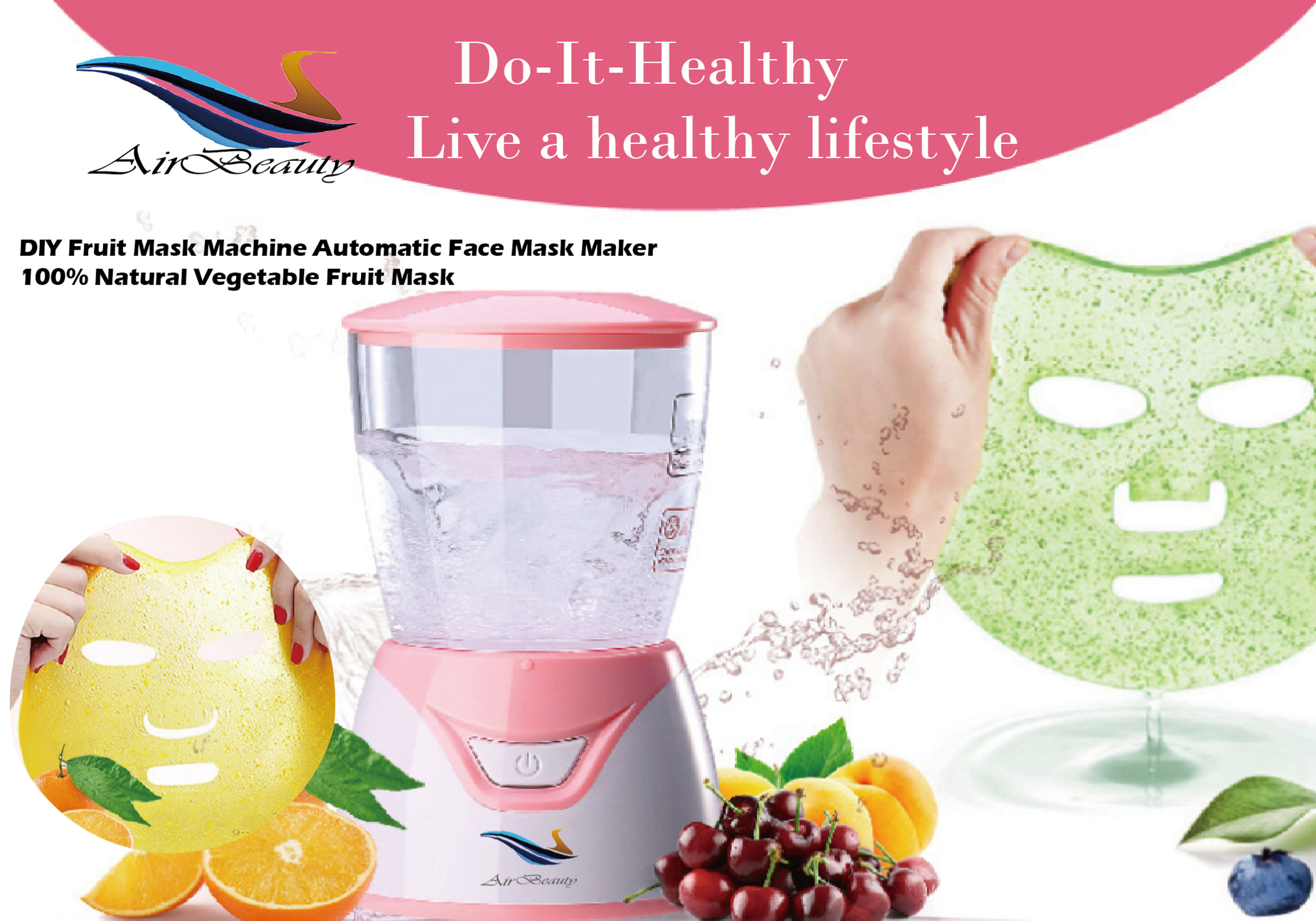 DIY Fruit Mask Machine AirBeauty Taiwan
