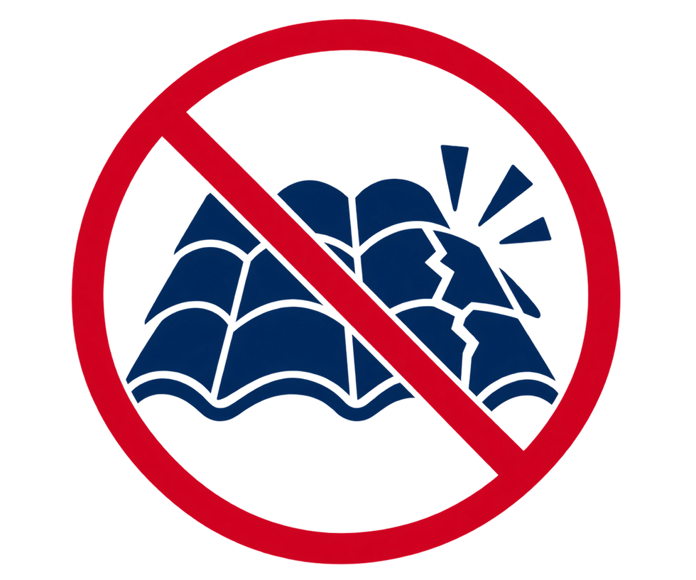 DRYCO No Broken Roof Tiles Icon.png