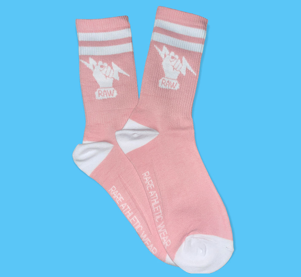 Thumbnail: RAW DOUBLE STRIPE SOCKS