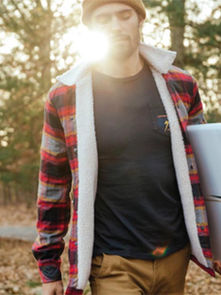 lightning bolt fleece jacket