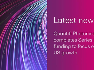 Quantifi Photonics Closes Series B