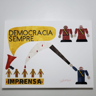 PRESIDENTE DO BRASIL E A IMPRENSA - 2020