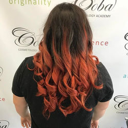 Red-Copper #balayage #balayageombre #goldwell #topchic #colorance #behindthechair #stylist #haircraf