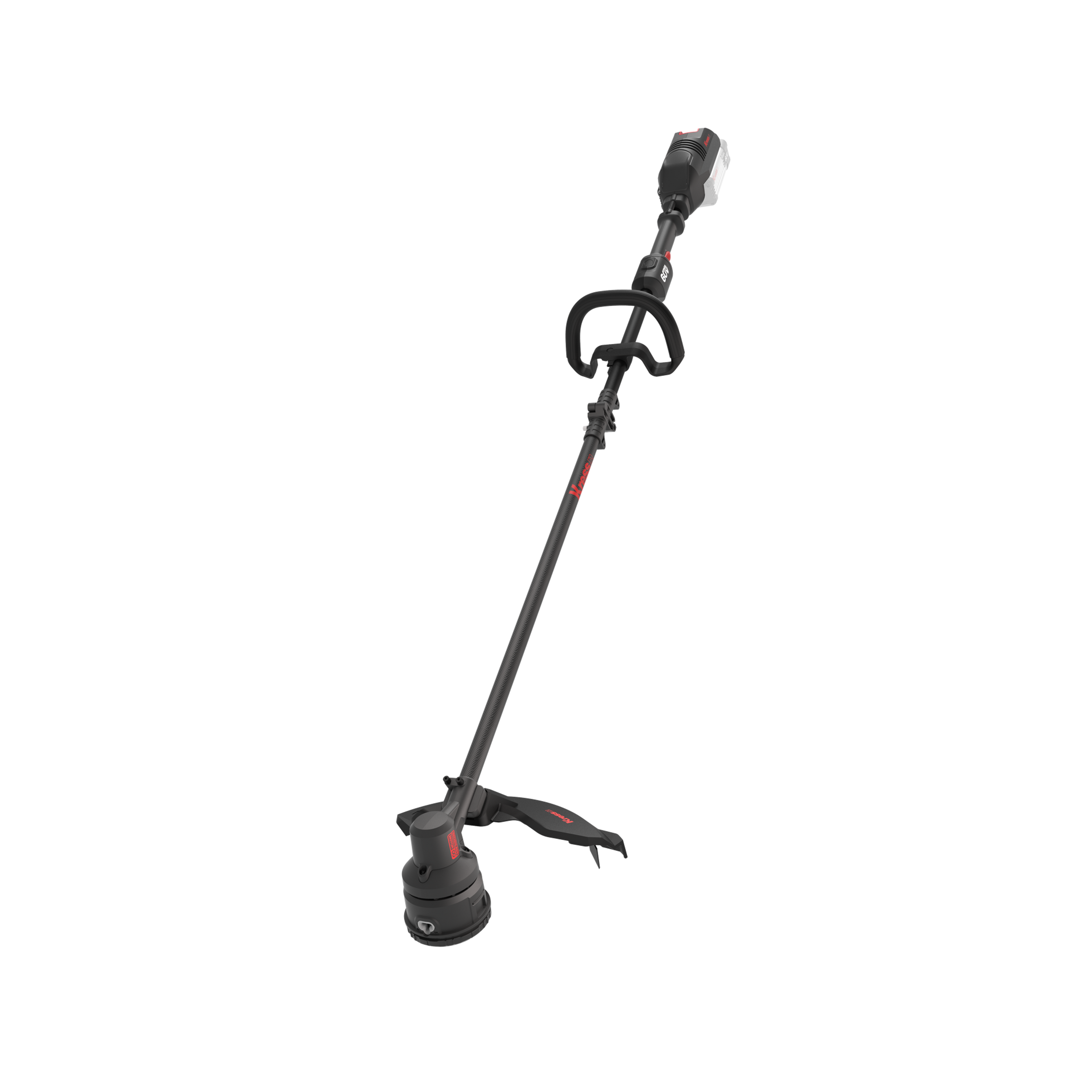 Kress 60V Prosumer KG161.9 41cm Cordless BL Grass Trimmer (Carbon Fibre) left