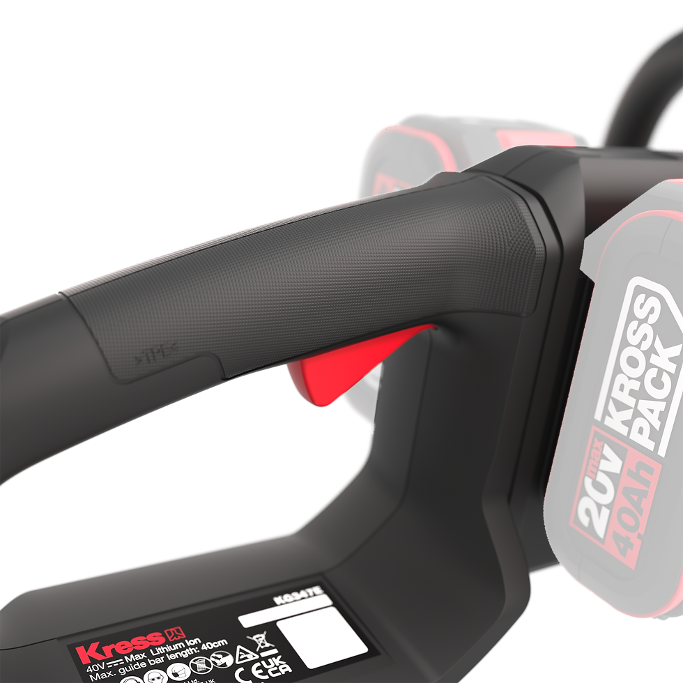 Thumbnail: Kress 20V 40V Garden Tools KG347E.9 40cm BL Li Chain Saw, 18m/s - Trigger