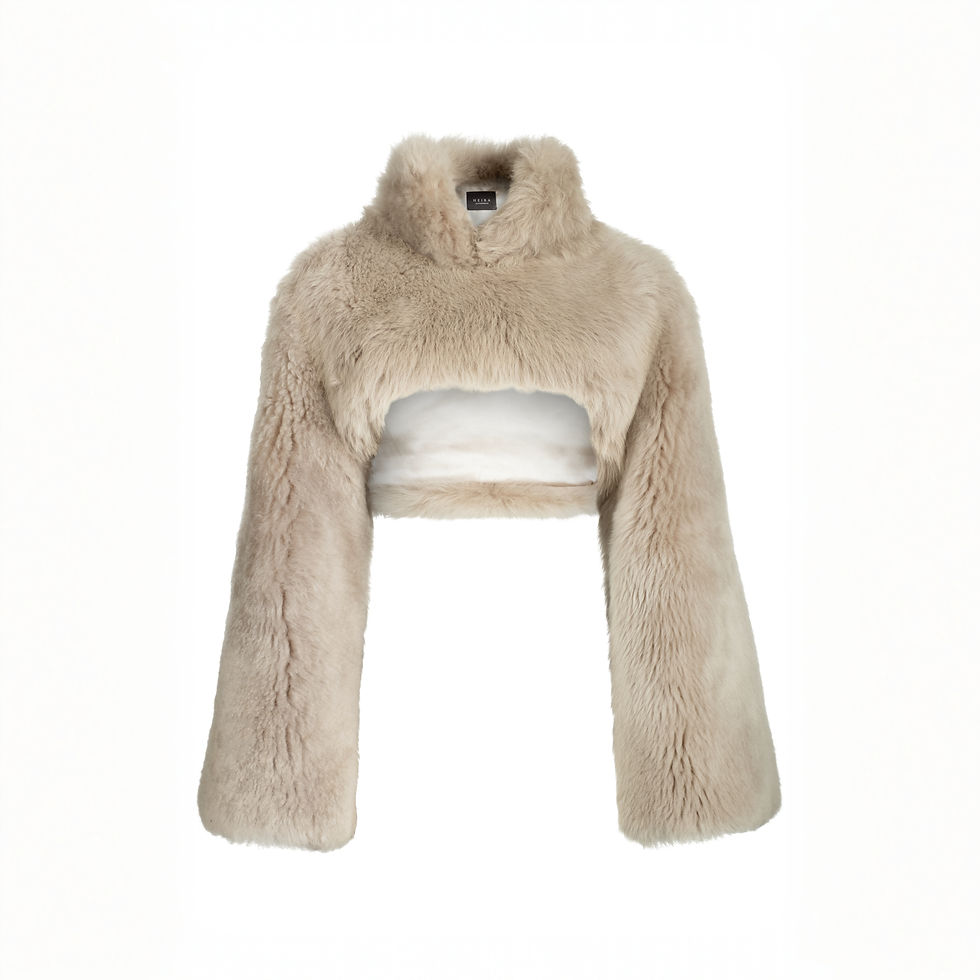 Thumbnail: AURA CROPPED FUR TOP