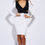 Thumbnail: EBONY & IVORY CUT-OUT PENCIL MIDI DRESS