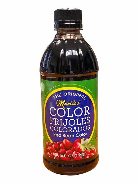 para darle color al arroz de frijoles rojos