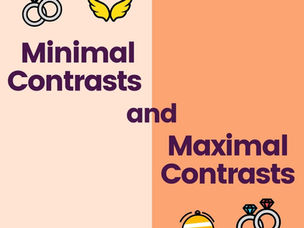 Minimal and Maximal Contrasts