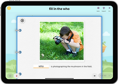 Colourful Semantics app