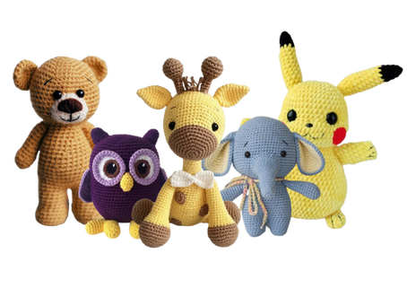 Aprenda a fazer Amigurumi e a ler as receitas de Amigurumi