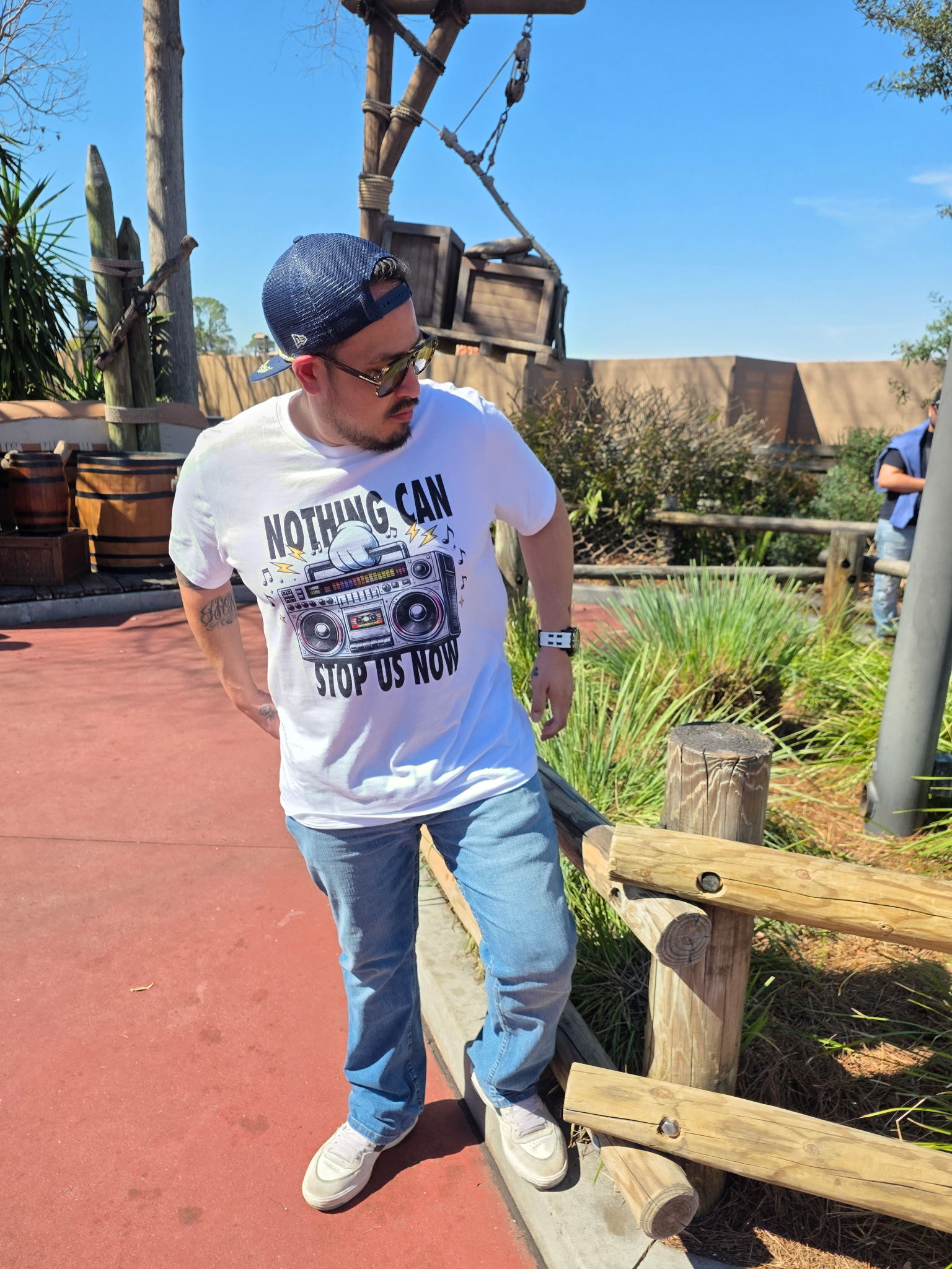 Nothing Can Stop Us Now Tee | Runaway Railway Graphic Tee