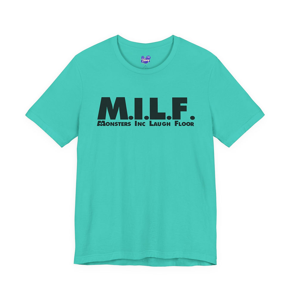 Thumbnail: M.I.L.F. Tee | Monsters Inc Laugh Floor Shirt | Disney Pixar Graphic Tee