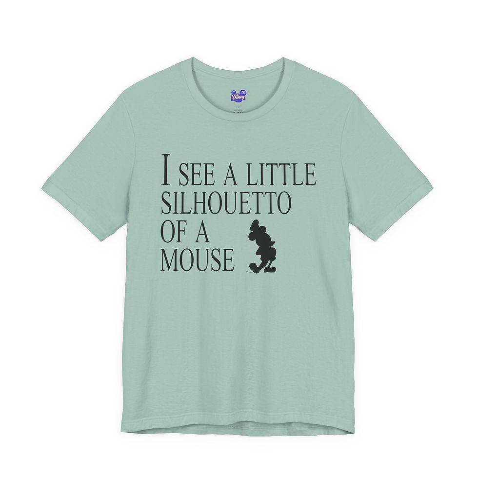Thumbnail: Silhouette of a Mouse Tee | Minimal Disney Shirt