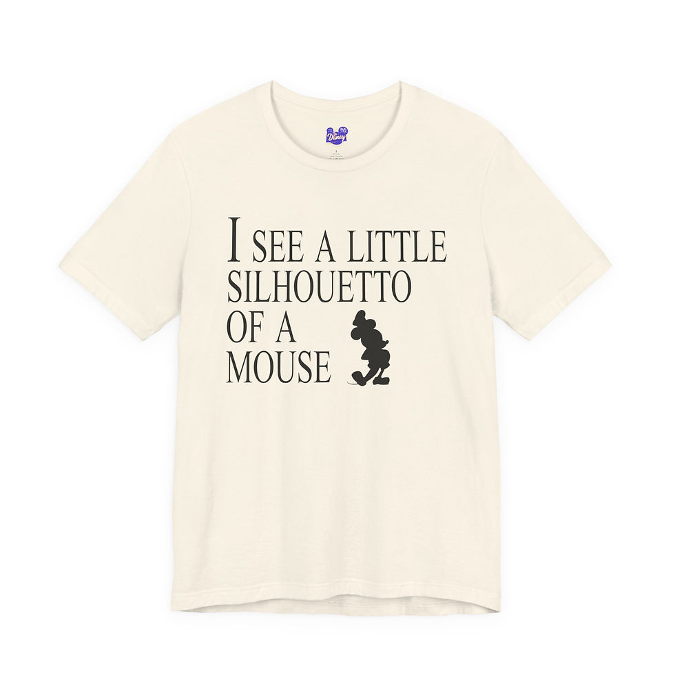 Thumbnail: Silhouette of a Mouse Tee | Minimal Disney Shirt