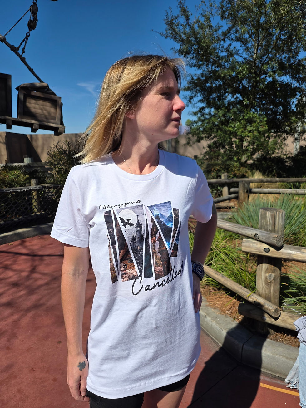 Thumbnail: Cancelled! Tee | Disney Villains Inspired Graphic Shirt