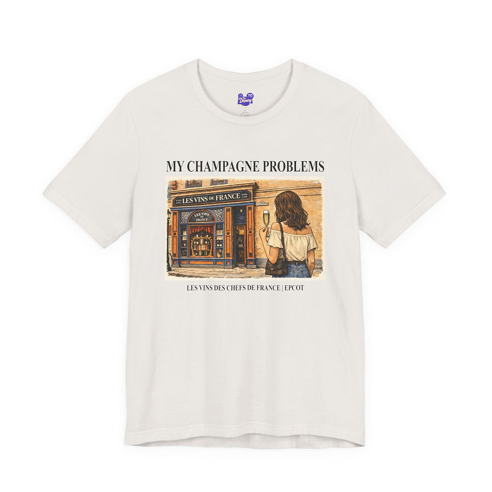 Thumbnail: Champagne Problems Tee  France Pavilion Shirt | Swift Inspired Disney Tee
