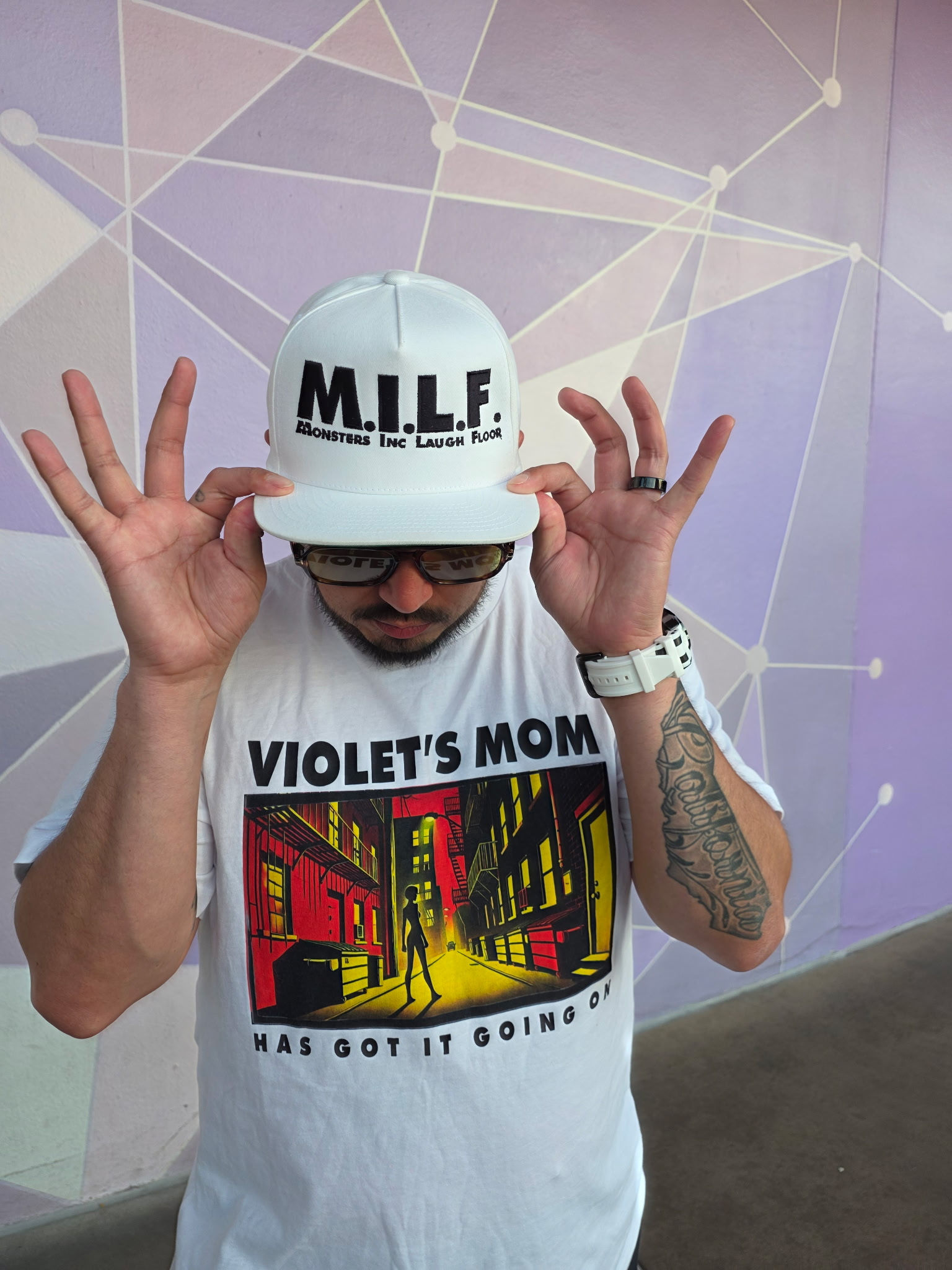 M.I.L.F. Hat | Monsters Inc Laugh Floor Cap