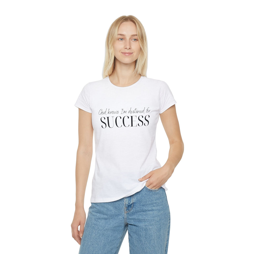 Copy of SUCCESS Iconic T-Shirt - White