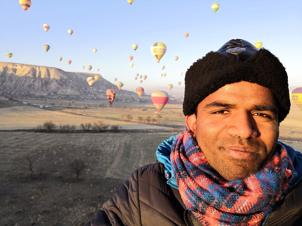 Hot Air balloon experience in Cappadocia Turkey 