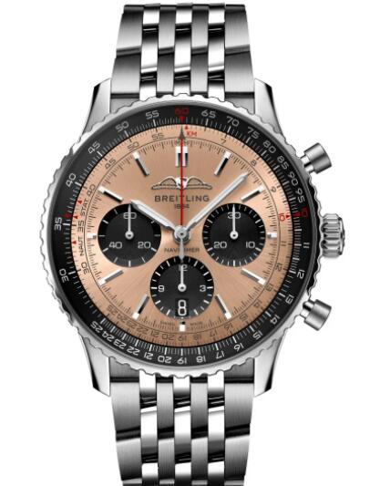 2022 BREITLING NAVITIMER B01 CHRONOGRAPH 43 REPLICA WATCH AB0138241K1A1 content media
