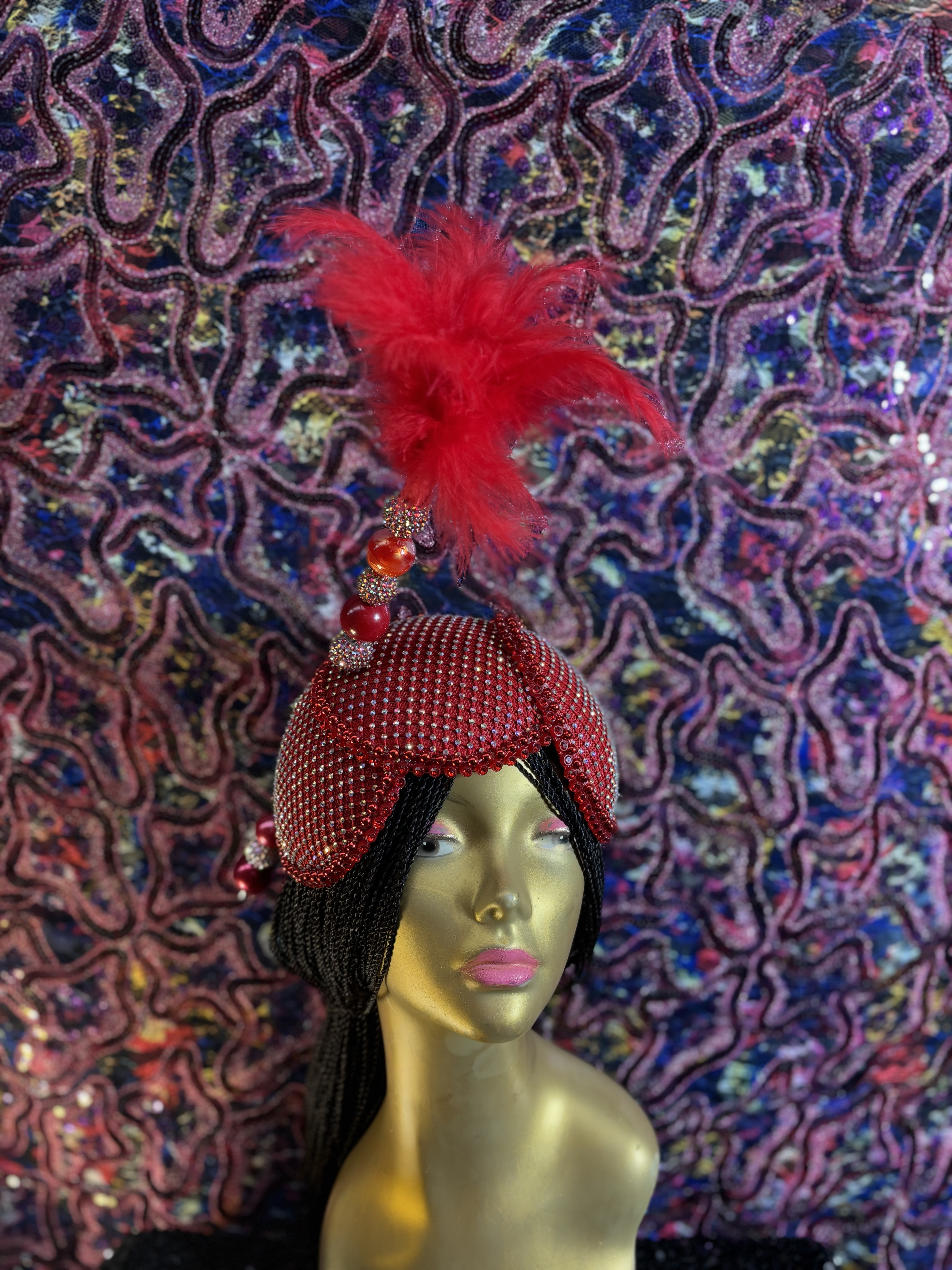 Red FRM TC w/ Feather Pin