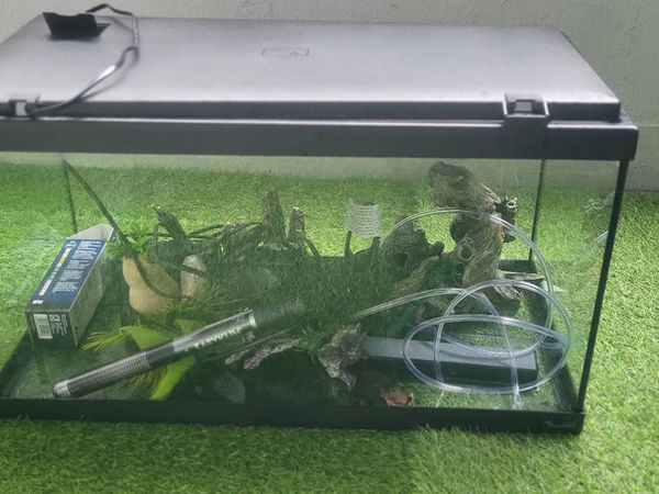 Aquarium Aquatlantis avec accessoires