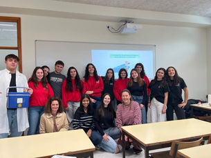 KSOM Campus Rozenberg, da Bélgica, em job shadowing na ES de Porto de Mós