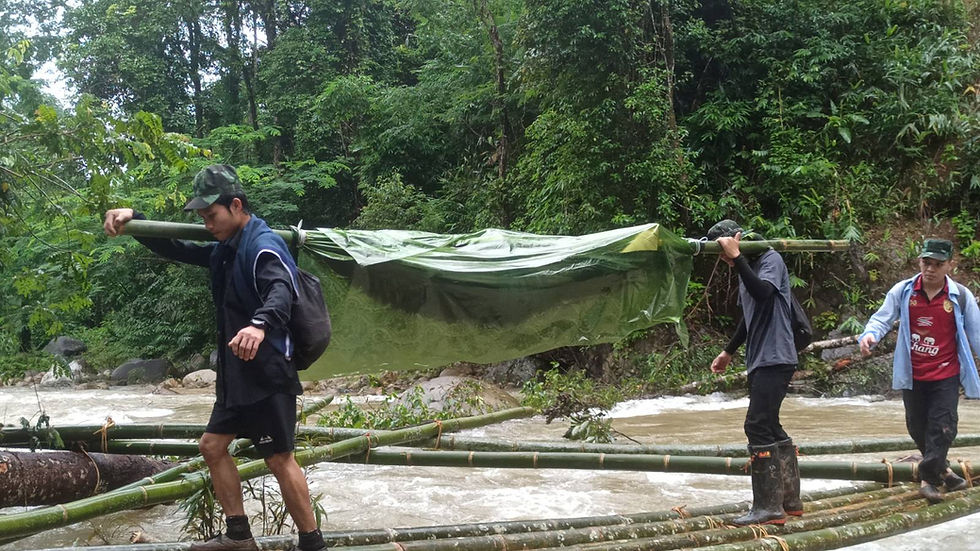 "Bambulance" in Action