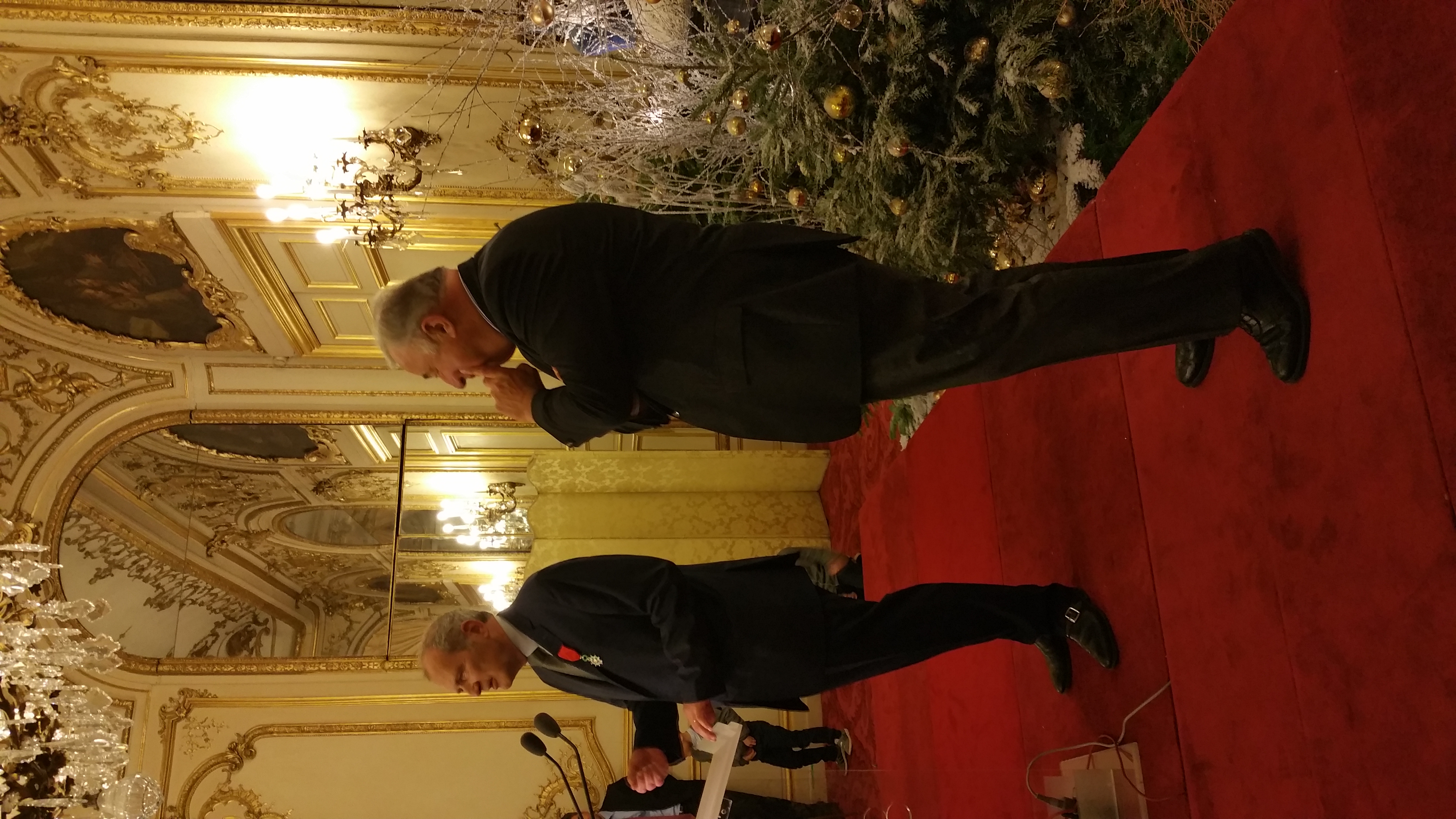 Remise de la Légion d'Honneur