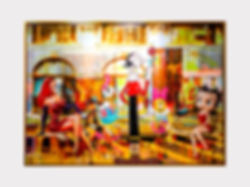 Party with the Girls - 150x112 cm | 59x44 in - One of a kind