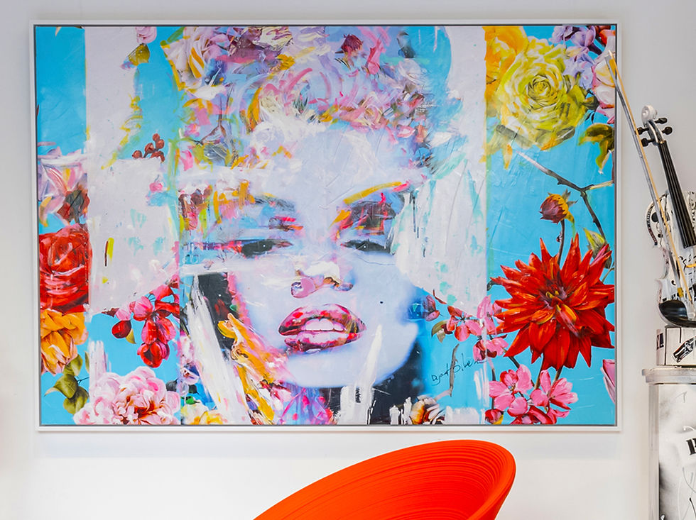 Thumbnail: Irresistible - 164x114 cm | 64x45 in - One of a kind