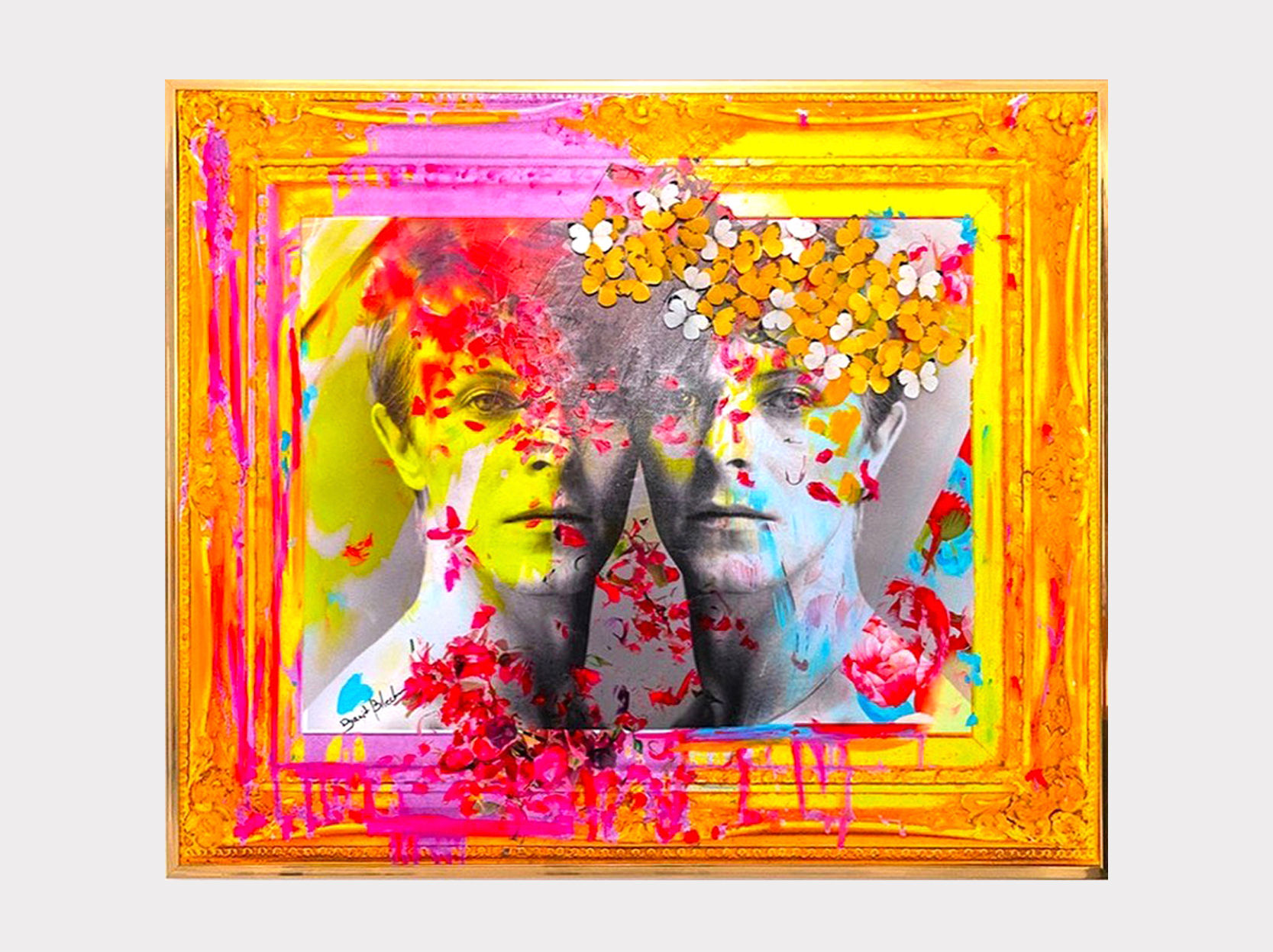 Double Vision 142x114 cm | 56x45 in - One of a Kind