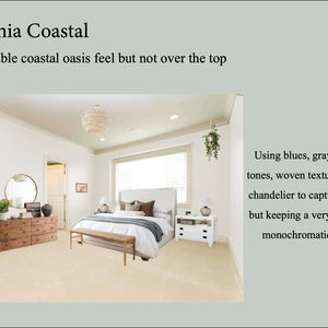 Adobe Photoshop California Costal Master Bedroom Design