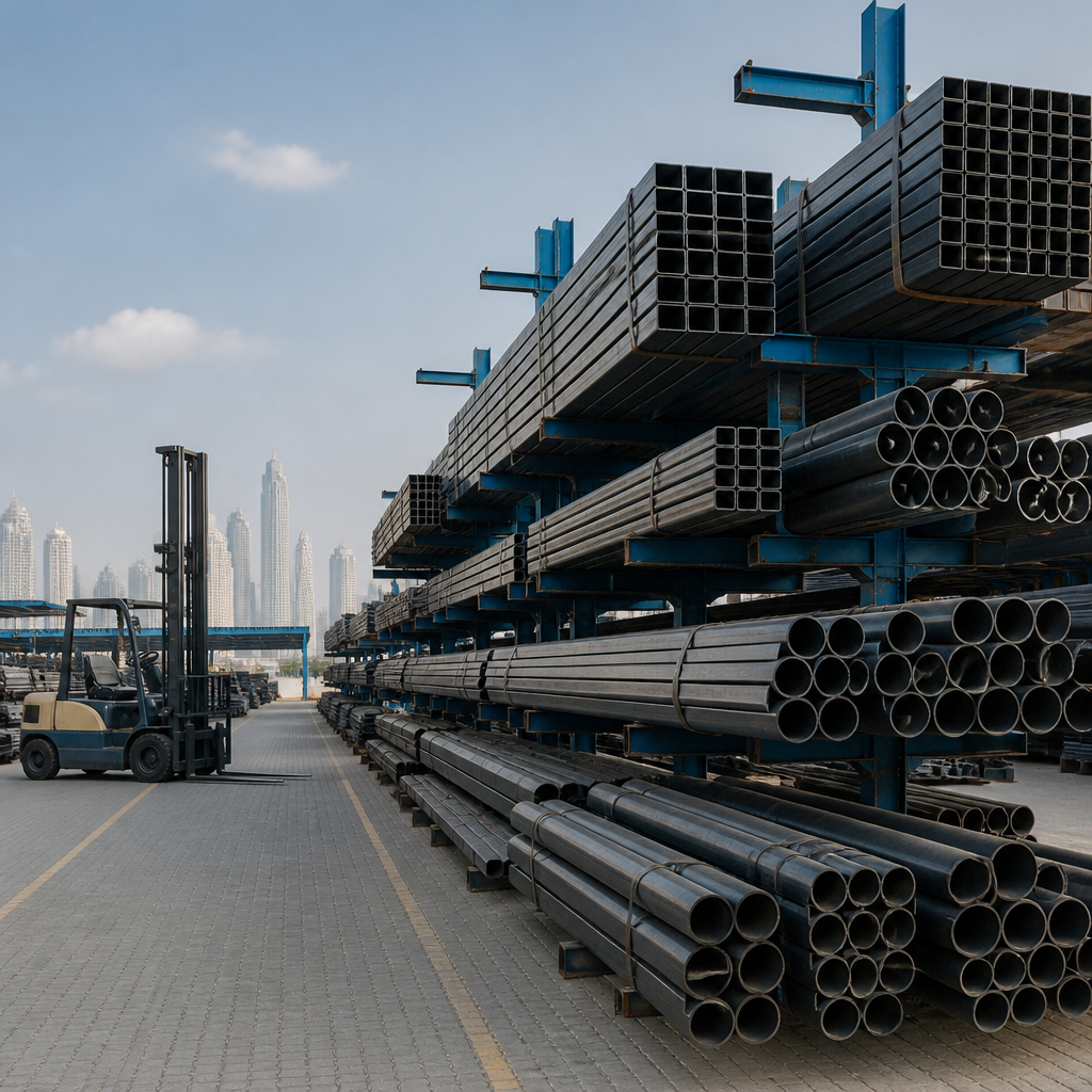 Choosing a Steel Supplier in Dubai for Winter Pipe Projects