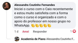 Depoimento da Alessandra
