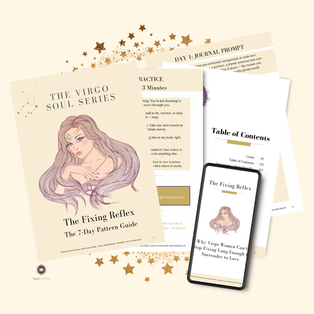 The Virgo 7-Day Pattern Guide-The Fixing Reflex