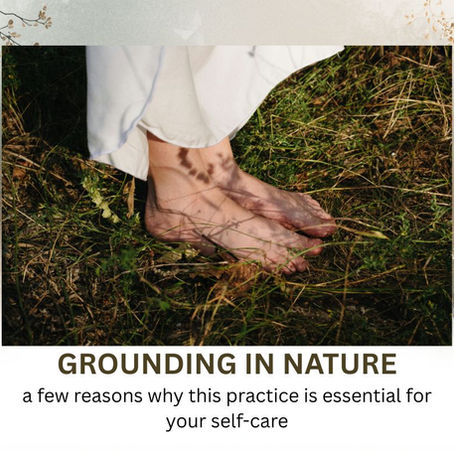 Why grounding and Nature are your best buddies.