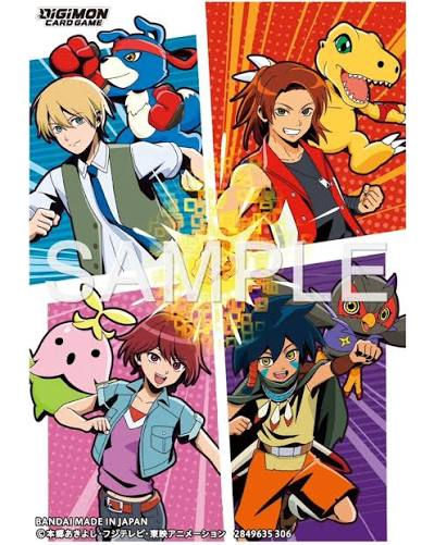 Miniatura: Digimon TCG:  Official Sleeves Display 03 (2026