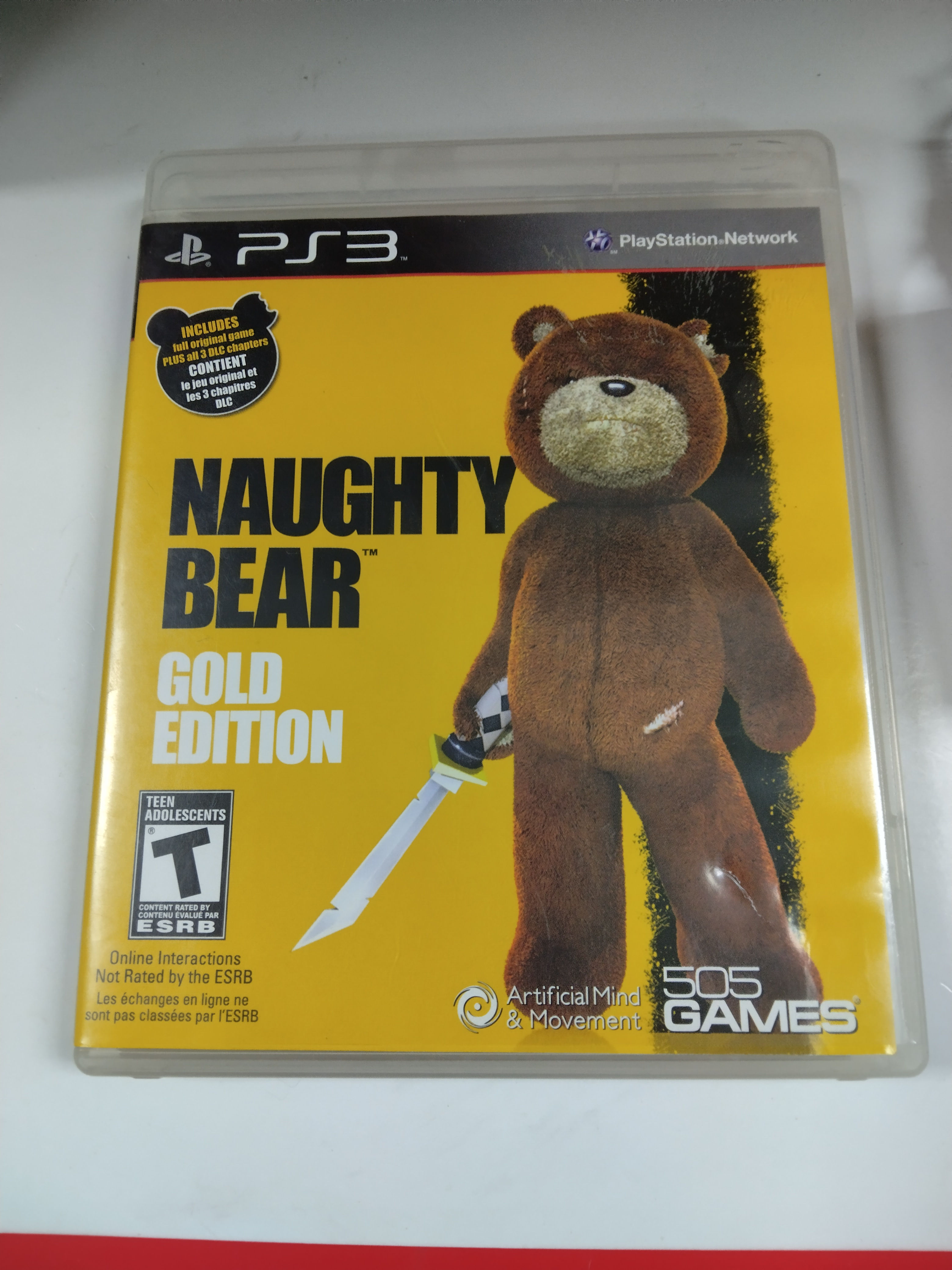 Naughty Bear Gold Edition