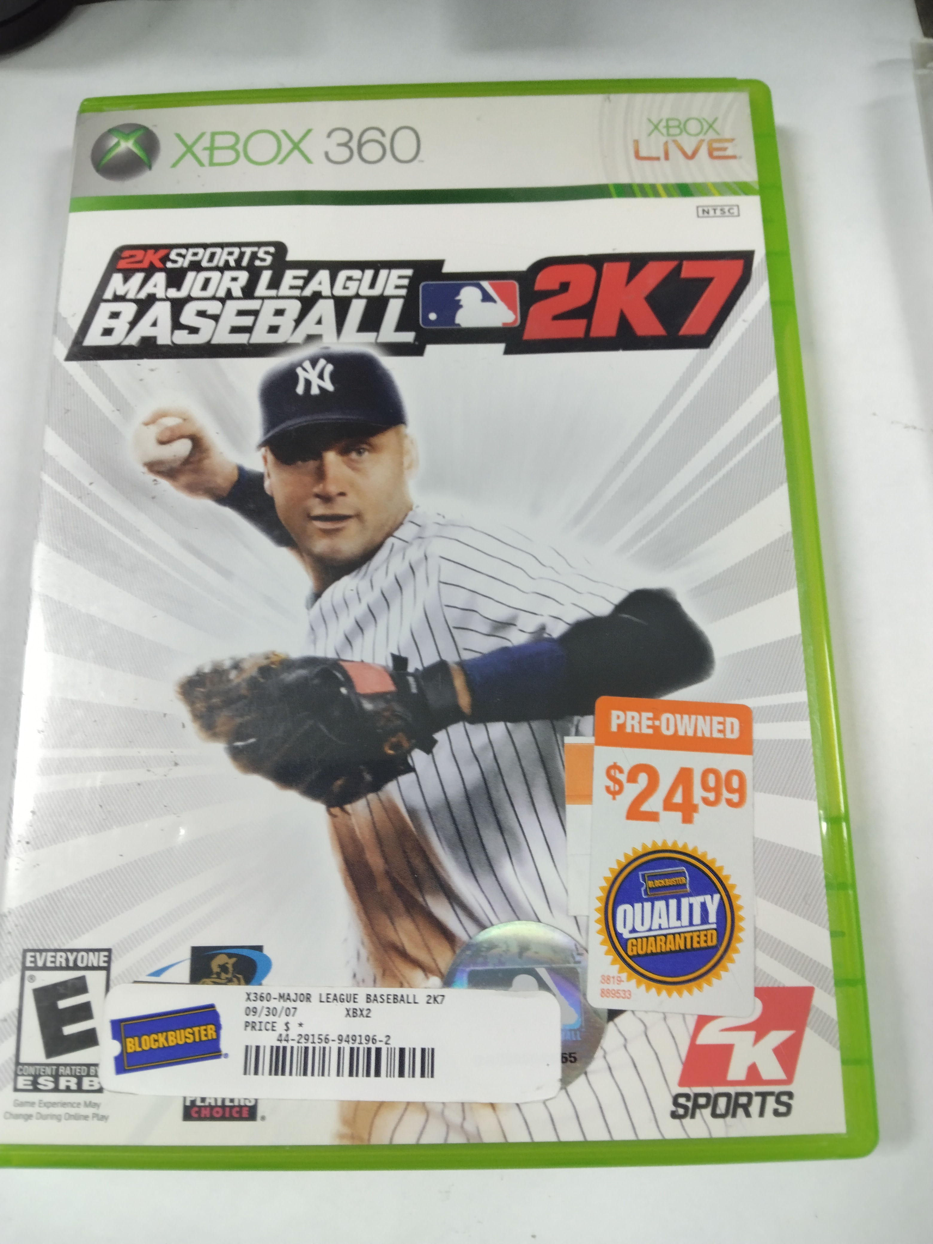 Marjor League Baseball 2k7