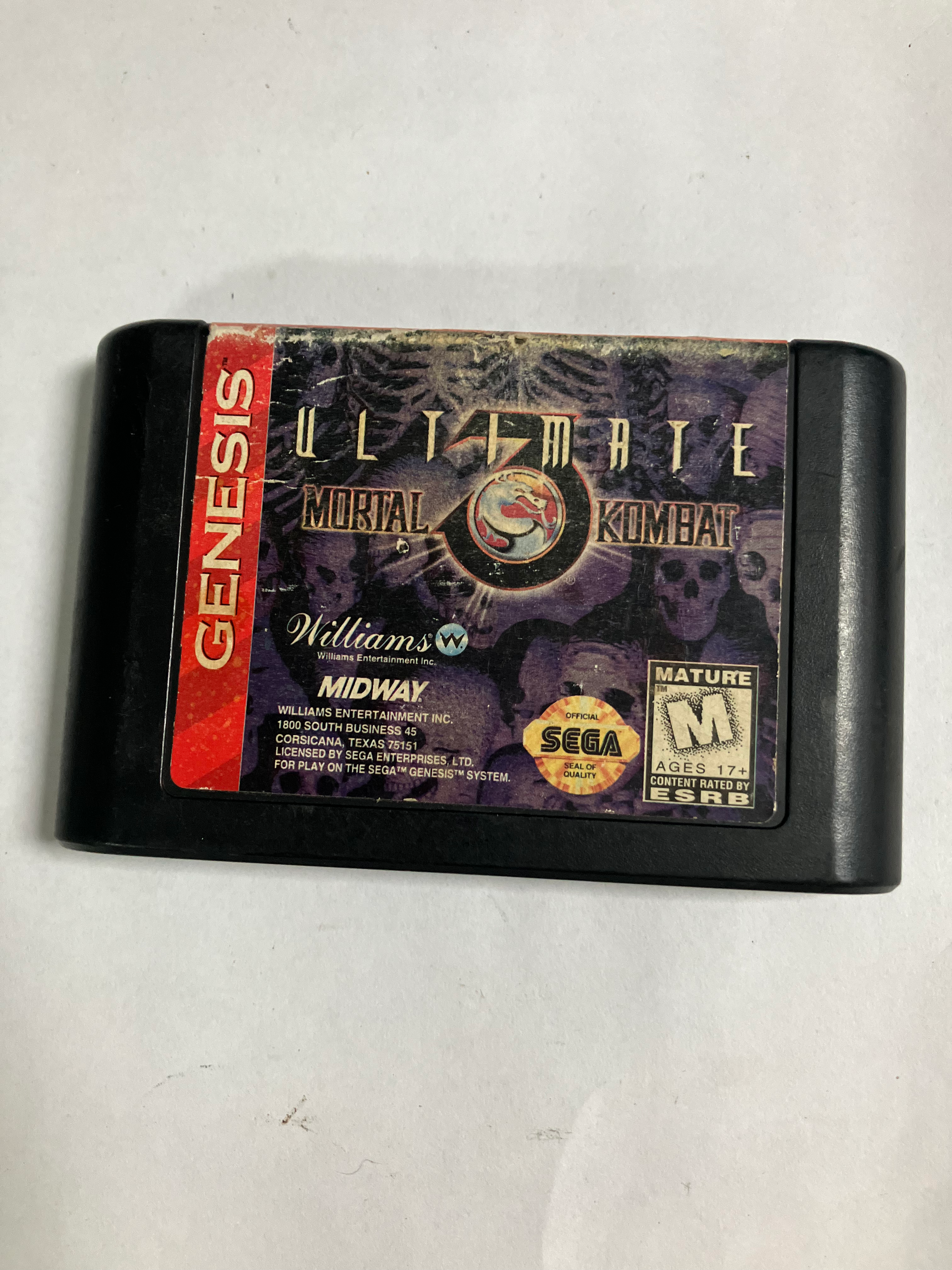 Ultimate Mortal Kombat 3 (LOOSE)