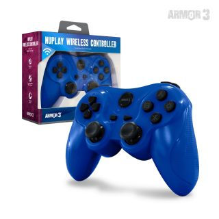 NuPlay PS3 Wireless Game Controller (Blue)
