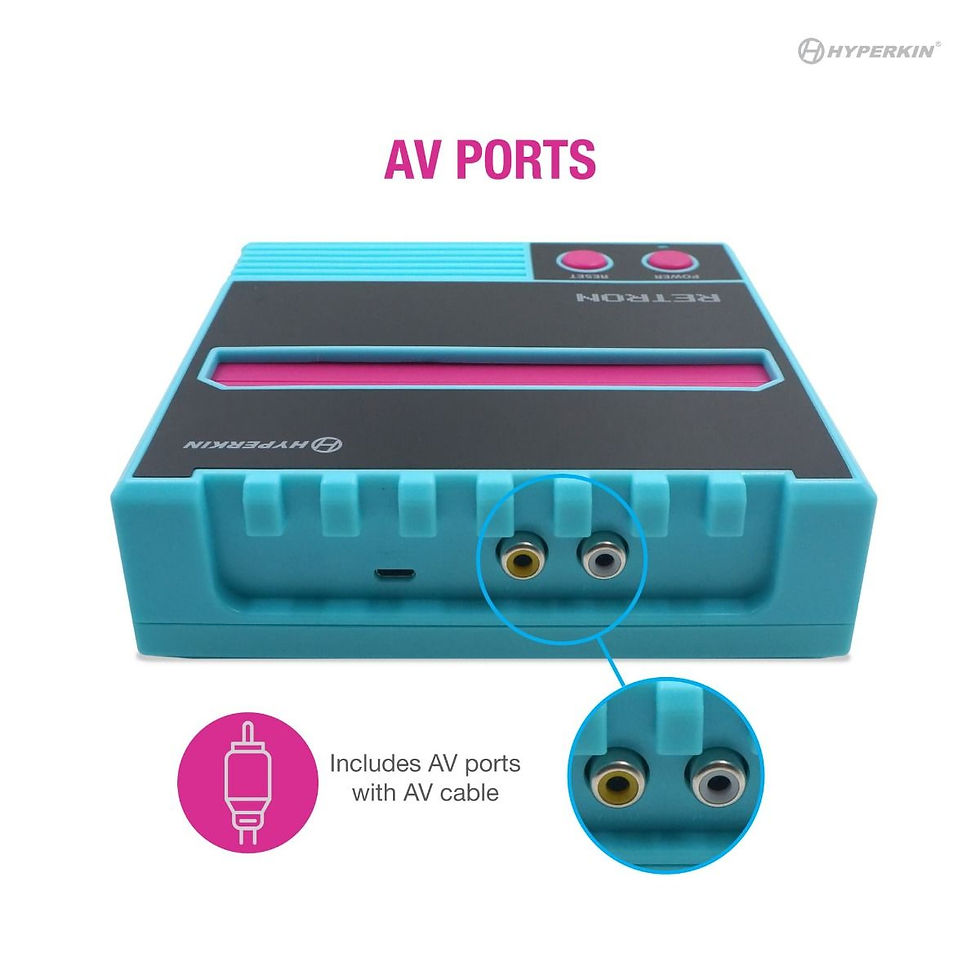 Thumbnail: RetroN 1 AV Gaming Console For NES®