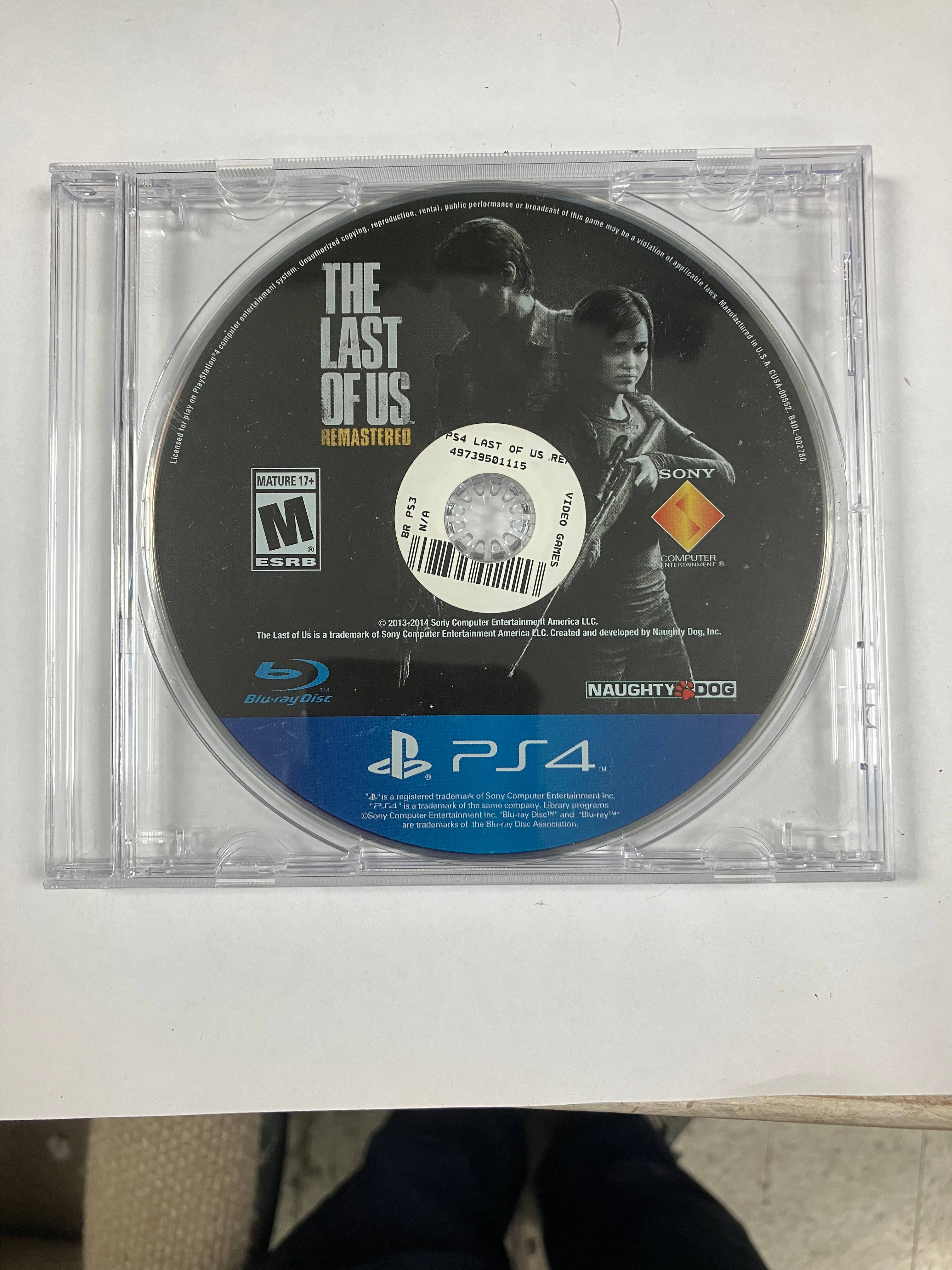 The Last Of Us Remastered (LOOSE)